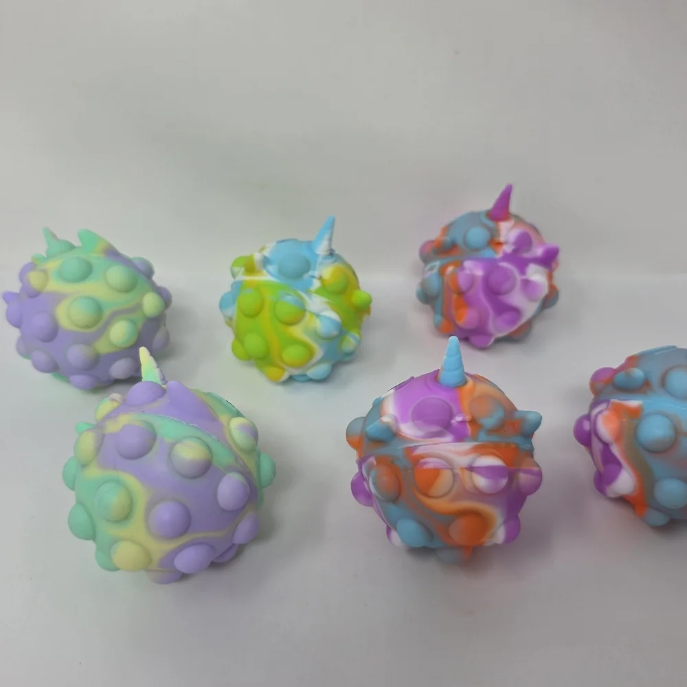 Unicorn Squishy Fidget Toys Set of 6